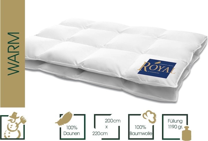 Produktbild Hanskruchen Royal (1370 g, 200 x 220 cm)