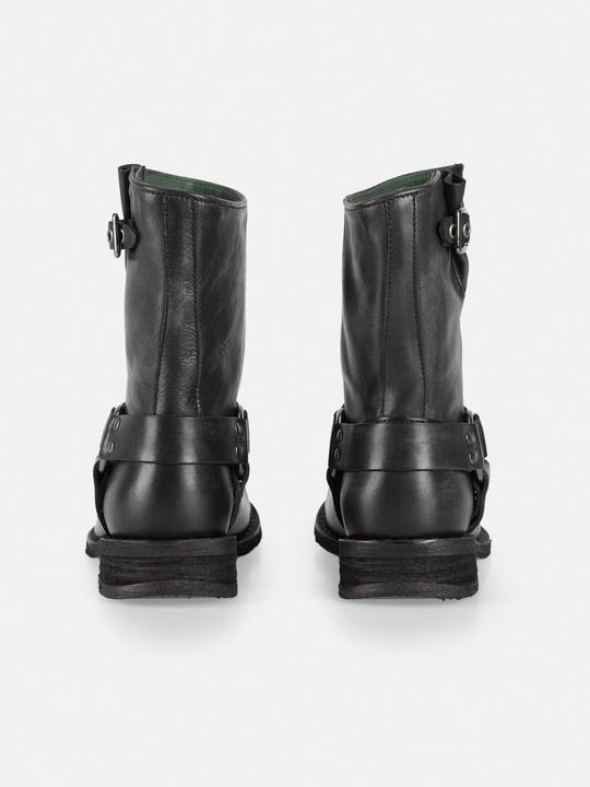 Produktbild Felmini GREDO D872 Diese Stiefel sind aus hochwertigem schwarzem Leder gefertigt und fühlen sich luxuriös we (38)