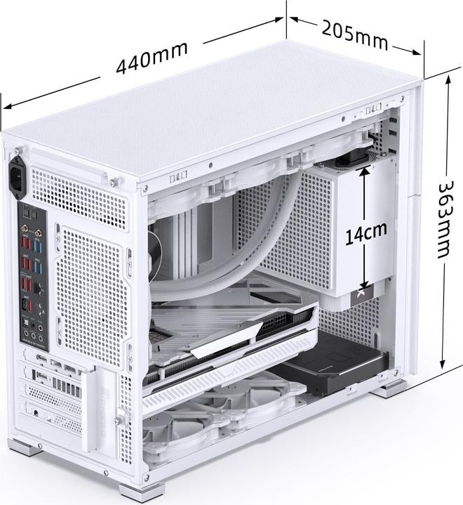 Produktbild Jonsbo D31 Mesh Screen (mATX, Mini-ITX, DTX)