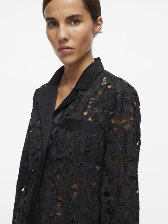 Image du produit Rouge Edit Spitzen Langarmhemd (36)