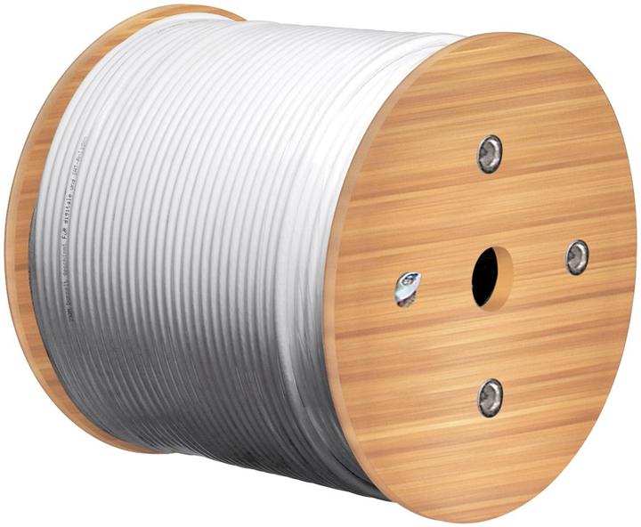 Actual product image Goobay Network cable CAT 7a S/FTP 4 x 2 x 0.32 (S/FTP, CAT7a, 500 m)