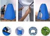 Actual product image Verk Group Beach tent, changing room, shower, WC and WC (beach tent, 2 kg, 1 person)