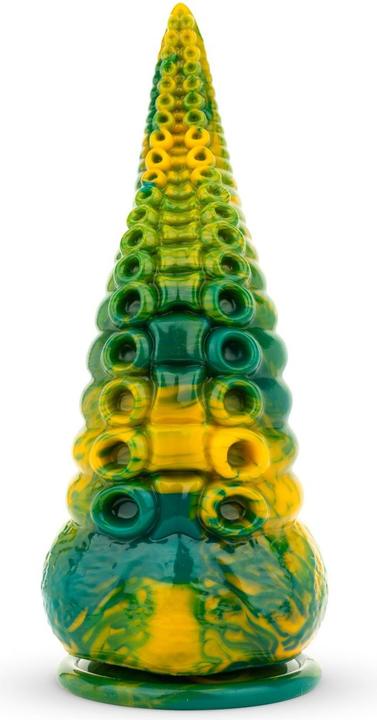 Actual product image Mythical Mates Tentacle Delight Green & Yellow