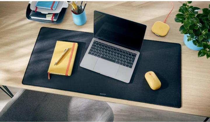 Image du produit Leitz Carnet de notes Cosy 14.8 x 21 cm, quadrillé, jaune (A5, Quadrillé, Couverture rigide)