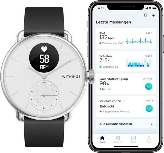 Produktbild Withings ScanWatch (38 mm, 4G)
