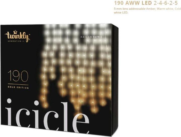 Produktbild Twinkly icicles (5 m)