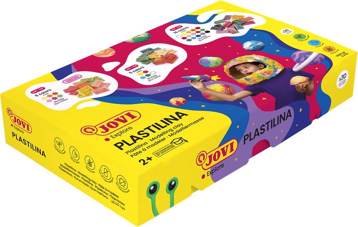 Productafbeelding Jovi Plasticine 15 kleuren 30x50g