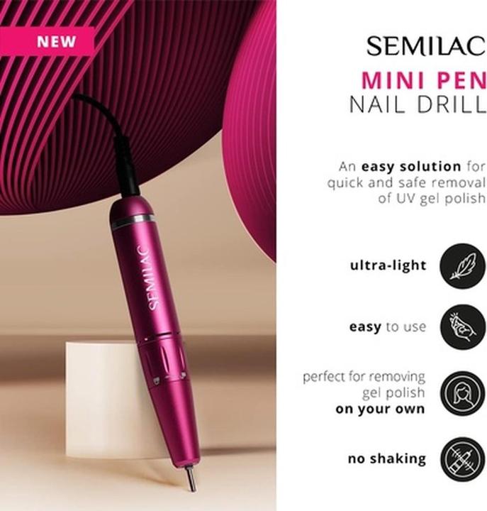 Immagine prodotto Semilac Mini penna per lime per unghie elettriche