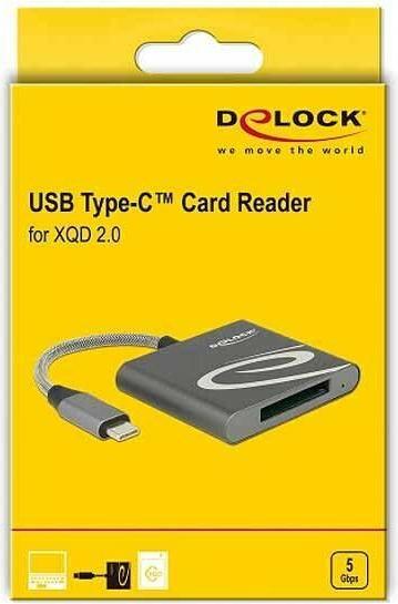 Produktbild Delock Card Reader Extern (USB-C)