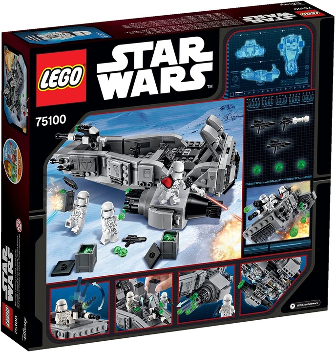 Produktbild LEGO First Order Snowspeeder (75100, LEGO Star Wars)