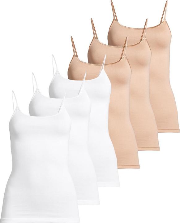 Produktbild Conta 6er Pack Modal Spaghetti Top (3XL, 46)