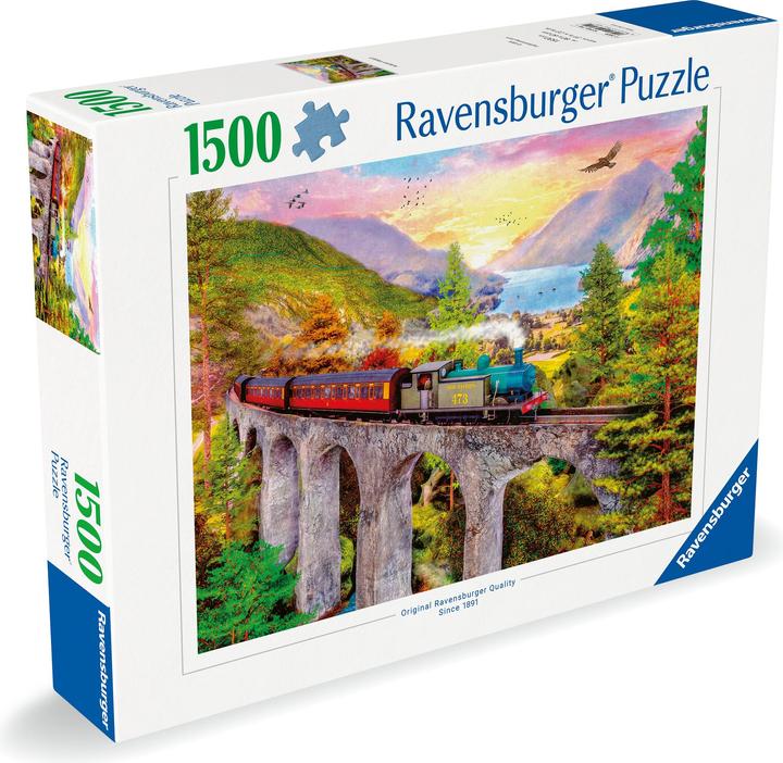 Produktbild Ravensburger Zugfahrt im Herbst (1500 Teile)