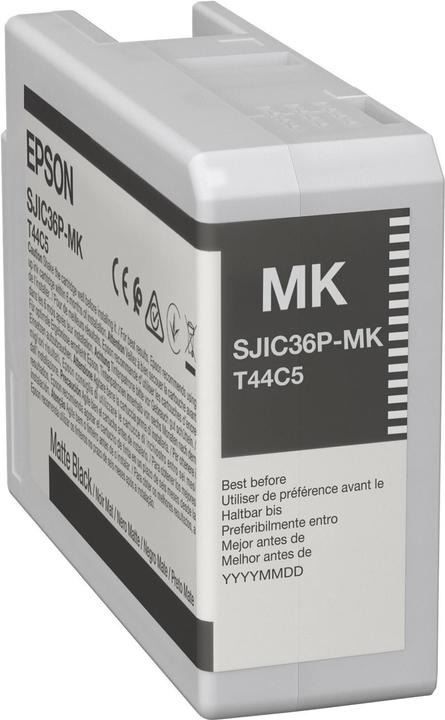 Actual product image Epson SJIC36P(MK) - 80 ml - Black - Original (FC)