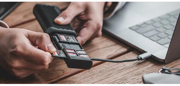 Image du produit Pgytech Étui pour lecteur de cartes haute vitesse CreateMate (USB-C)