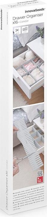 Produktbild InnovaGoods 16x Trennwände für Schubladen