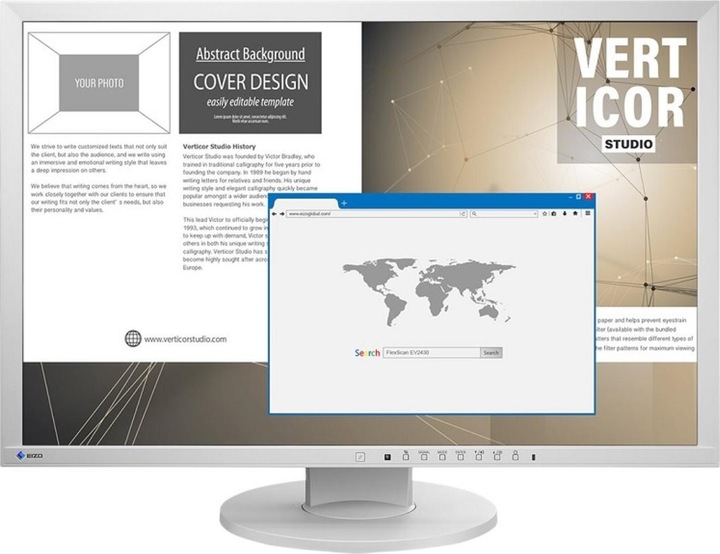 Actual product image Eizo EV2430 (1920 x 1200 pixels, 24")