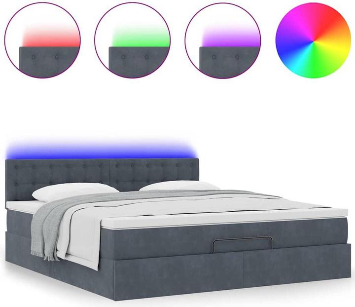 Produktbild vidaXL Ottoman-Bett (160 x 200 cm)