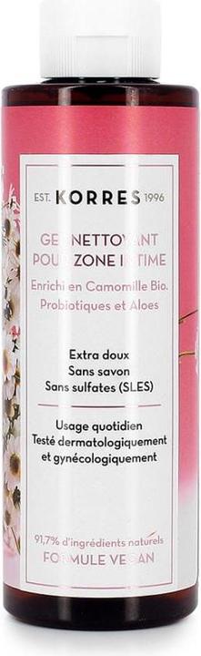 Nährwerte und Zutaten Korres Reinigungsgel für den Intimbereich -250 ml (250 ml, Intimwaschlotion)