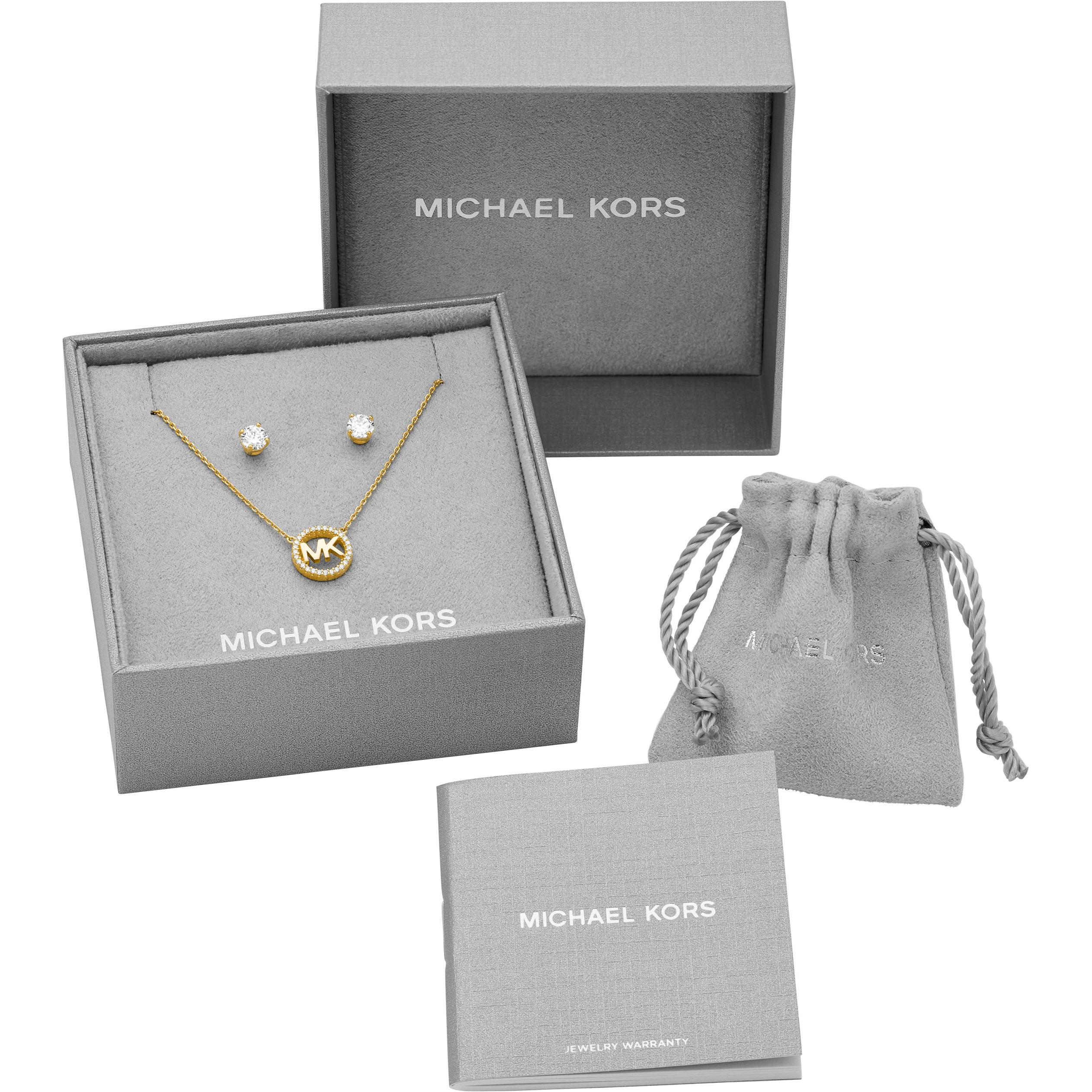 Thumbnail - Michael Kors, Schmuck Set, Premium, Gelb, (89% Sterlingsilber, 11% CZ)