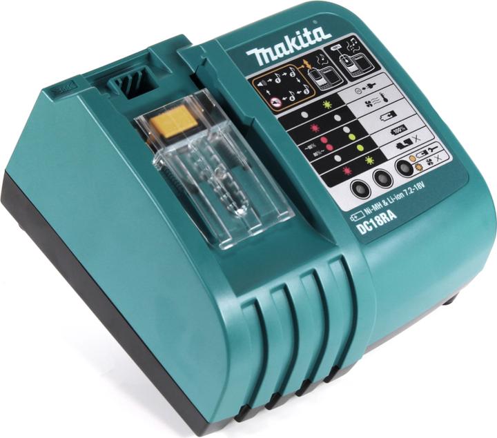 Produktbild Makita DC 18 RA Ladegerät 7,2 - 18 V für Ni-MH und Li-Ion (18 V)