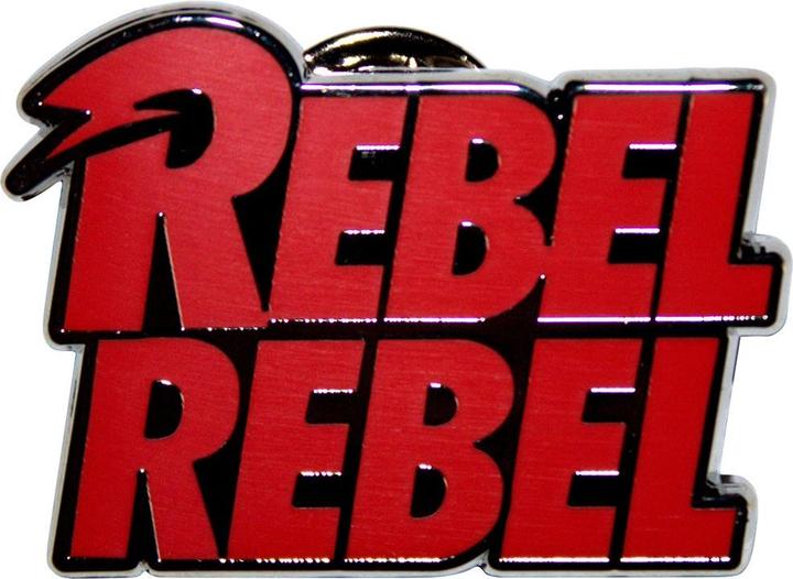 Produktbild David Bowie Rebel Rebel Abzeichen ZinkLegierung Nadel