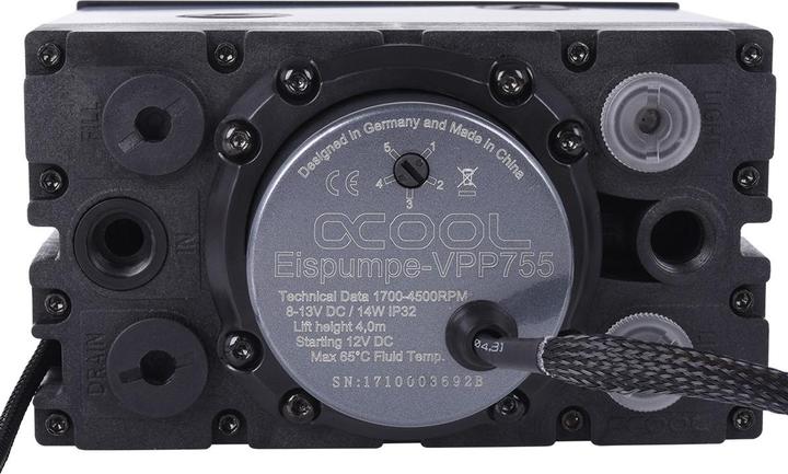 Produktbild Alphacool Eisfach - Single Laing D5 inkl. Eispumpe VPP755