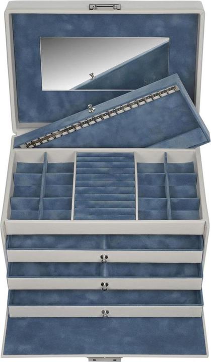 Produktbild Sacher 72.518.565608 - Schmuckkasten Jasmin elegance ivory Vollrindleder