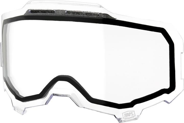 Produktbild 100% Armega Replacement - Dual Pane Vented Clear Lens