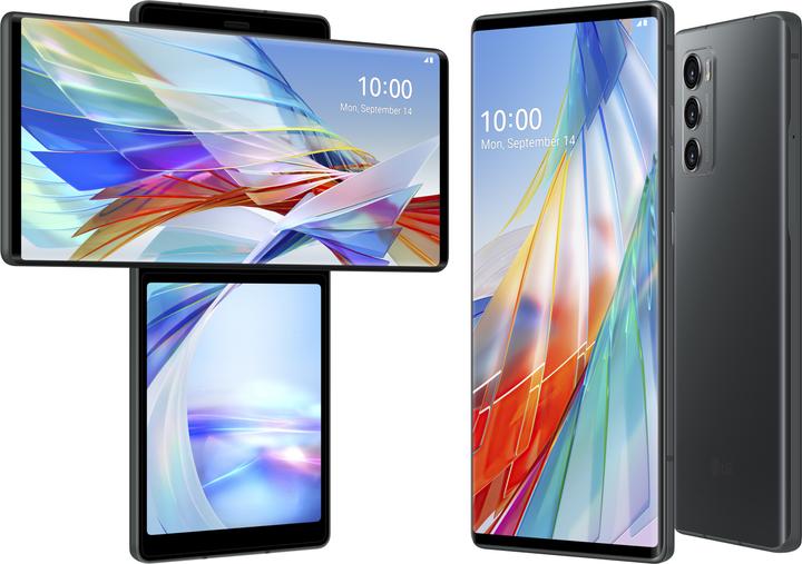 Immagine prodotto LG Wing (128 GB, Aurora Gray, 6.80", Doppia SIM Ibrida, 64 Mpx, 5G)