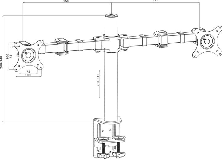 Produktbild iiyama DS1002C-B1 (Tisch, 30", 10 kg)