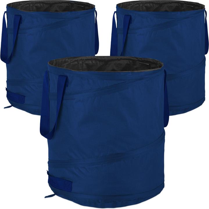 Produktbild Relaxdays 3x Laubsack (85 l)