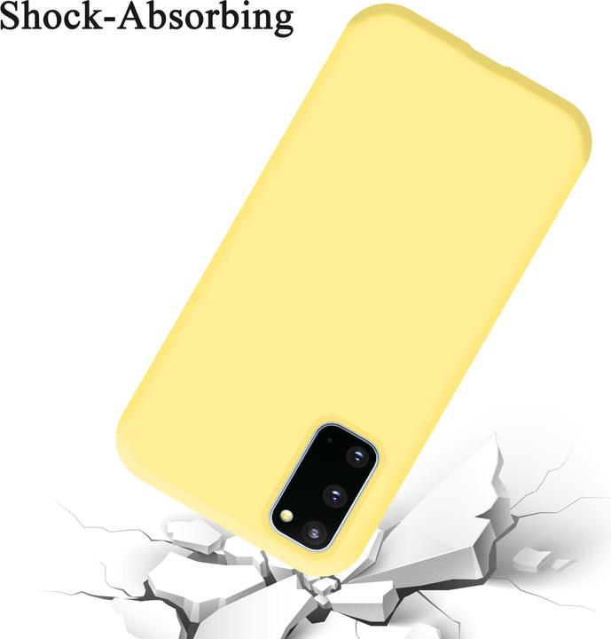Immagine prodotto Cadorabo Copertura della cassa del silicone liquido TPU (Samsung Galaxy S20+)