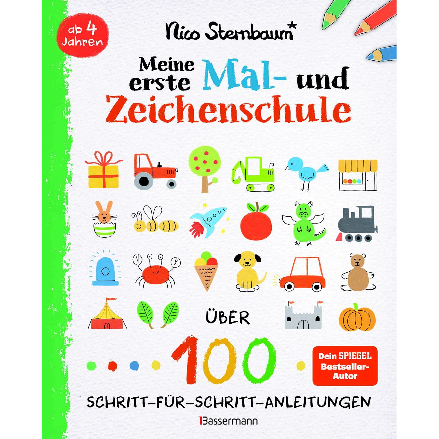 Bassermann Meine erste Mal- und Zeichenschule. Ab 4 Jahren
