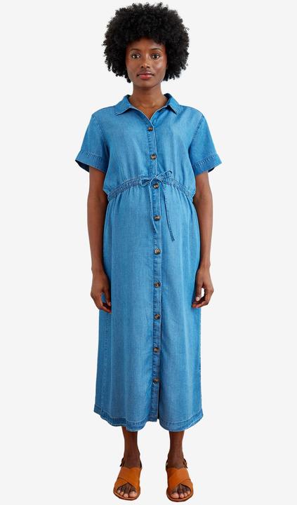 Produktbild Vertbaudet Maxikleid aus Lyocell für Schwangerschaft und Stillzeit (36)