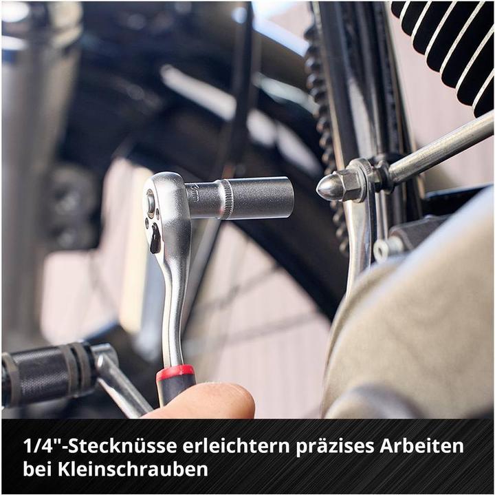 Actual product image Einhell Einleger E-Case Stecknüsse & Ratschen 60-tlg.