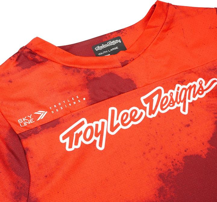 Image du produit Troy Lee Designs Skyline SS Jersey, Flared, fiery red, youth XL (XL)