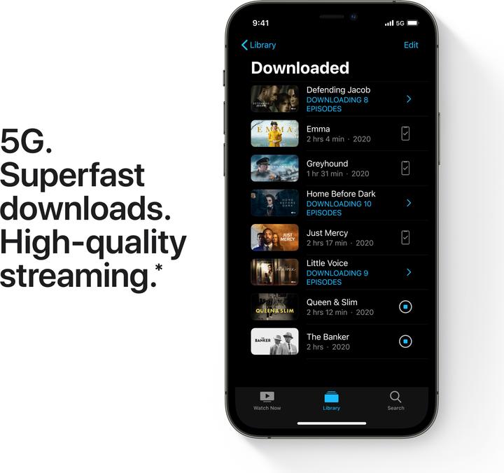 Produktbild Apple iPhone 12 Pro (128 GB, Graphite, 6.10", SIM + eSIM, 5G)
