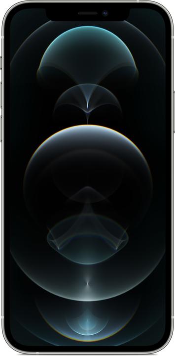 Produktbild Apple iPhone 12 Pro (256 GB, Silver, 6.10", SIM + eSIM, 12 Mpx, 5G)