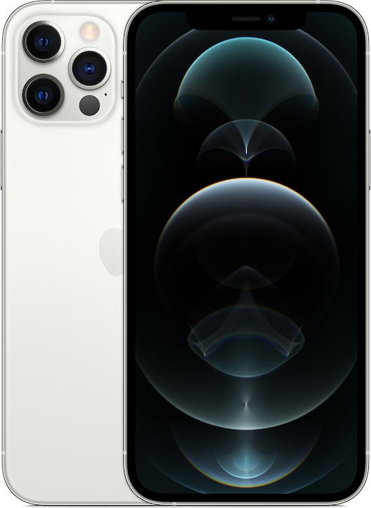 Produktbild Apple iPhone 12 Pro (256 GB, Silver, 6.10", SIM + eSIM, 12 Mpx, 5G)