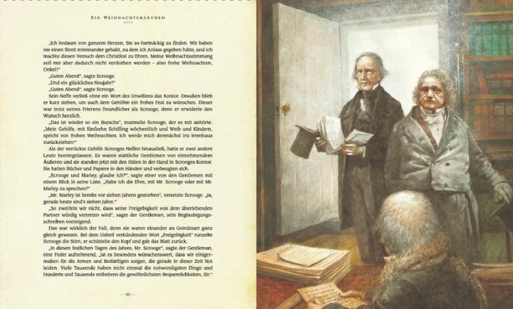 Produktbild Eine Weihnachtsgeschichte (Deutsch, Charles Dickens, Gundula Müller-Wallraf, Robert Ingpen, 2017)