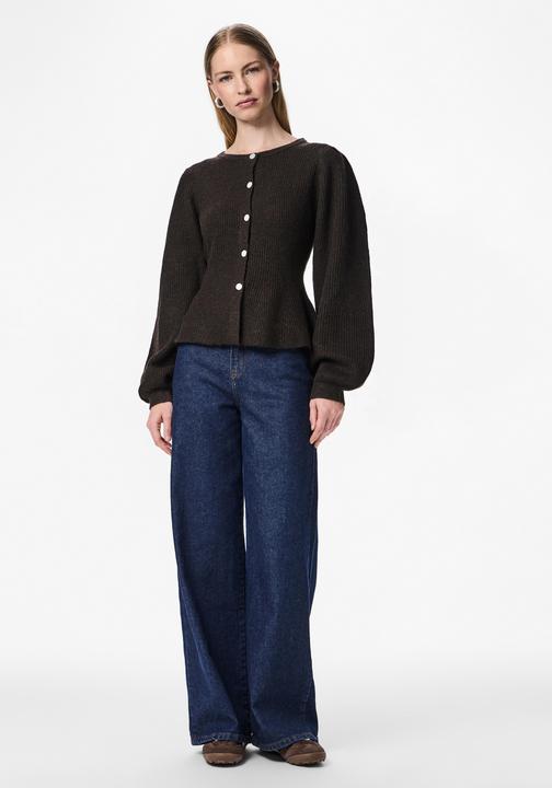 Produktbild Pieces Pcsilly Ls Puff Knit Cardigan Noos Bc (M)