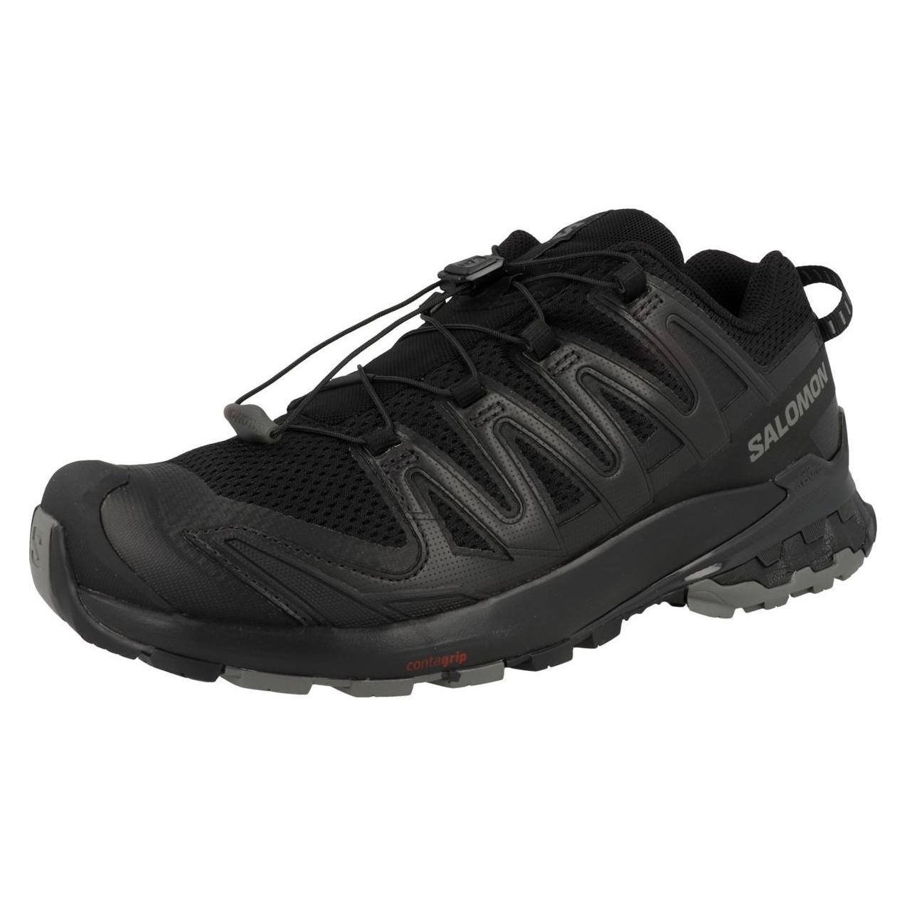 Salomon, Herren, Laufschuhe, Xa Pro 3D V9 - 59889 (47 1/3), Schwarz