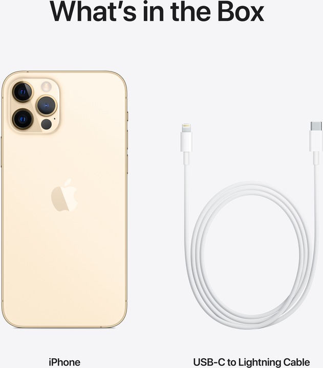 Produktbild Apple iPhone 12 Pro (512 GB, Gold, 6.10", SIM + eSIM, 12 Mpx, 5G)