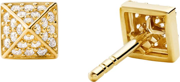 Image du produit Michael Kors Mercer Pavé Pyramide (1% de pierre, 99% en argent sterling)