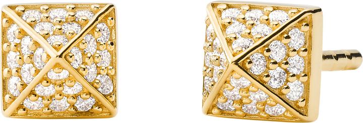 Image du produit Michael Kors Mercer Pavé Pyramide (1% de pierre, 99% en argent sterling)
