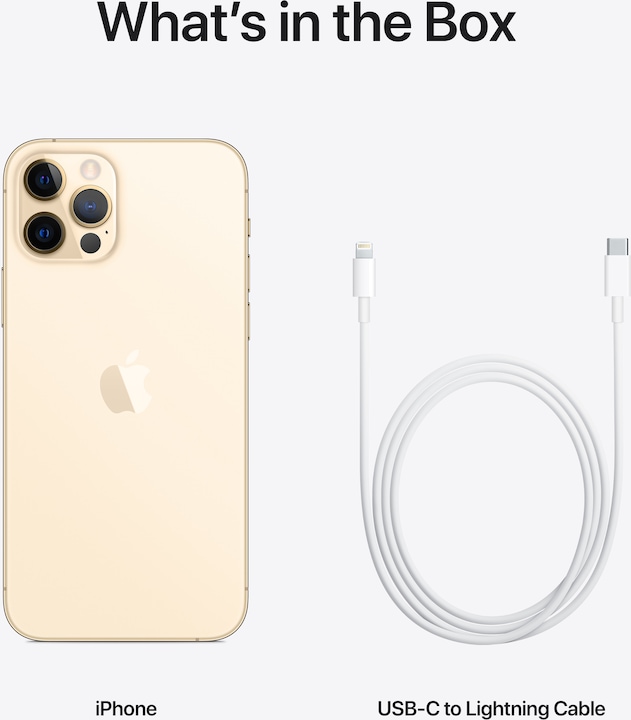 Actual product image Apple iPhone 12 Pro (128 GB, Gold, 6.10", SIM + eSIM, 12 Mpx, 5G)