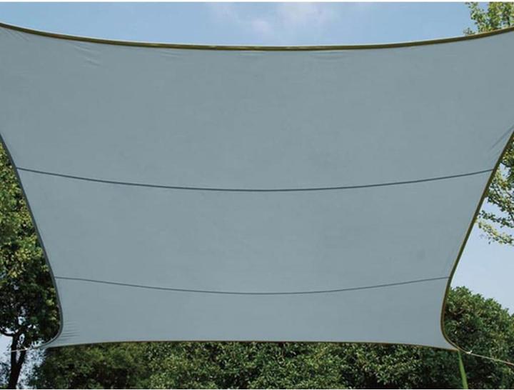 Produktbild Perel SONNENSEGEL - QUADRATISCH - 5 x 5 m - FARBE: HELLGRAU (5 x 5 m)