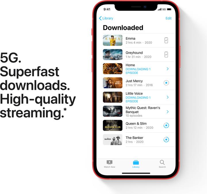 Produktbild Apple iPhone 12 mini (128 GB, (PRODUCT)​RED, 5.40", SIM + eSIM, 5G)