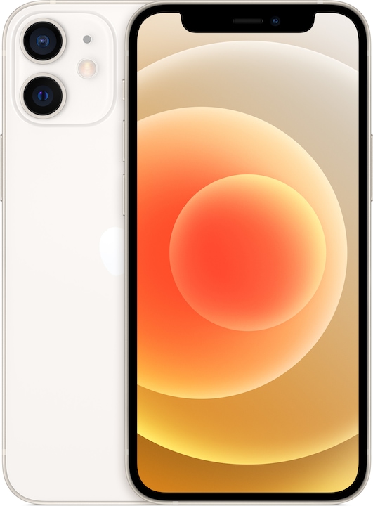 Apple iPhone 12 mini (128 GB, White, 5.40", SIM + eSIM, 12 Mpx, 5G)