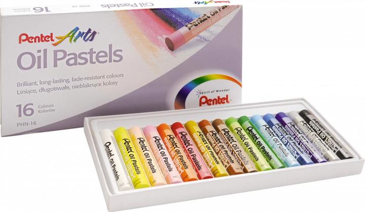 Actual product image Pentel Oil pastel PHN 16s (16x)